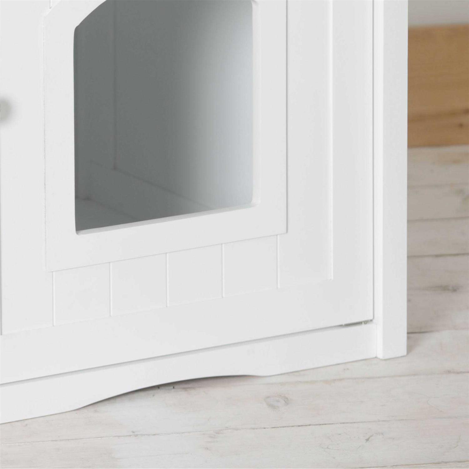 Cat Washroom Litter Box Cover / Night Stand Pet House - Pet Supplies online store