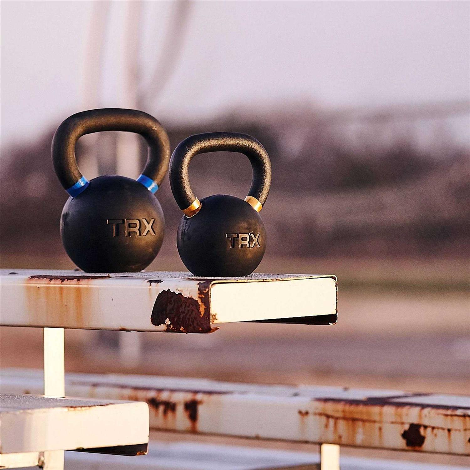 TRX Rubber Coated Kettlebell for Weight &amp; Strength Training - Sports Supplies Online Store