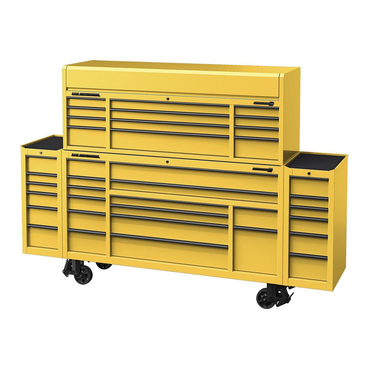 U.S. GENERAL 15 in. End Cabinet, Series 3, Slate Gray