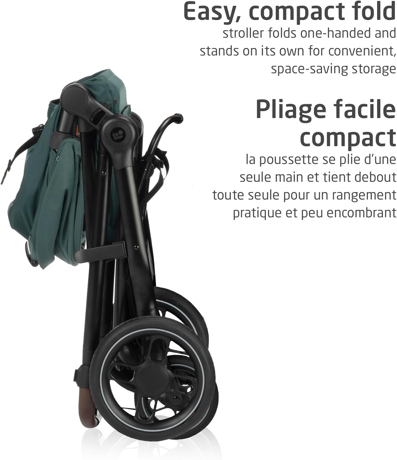 Maxi-Cosi New Generation Zelia Luxe 5-in-1 Modular Travel System, Carriage Mode, Reversible Toddler Seat, Mico Infant Car Seat (included)