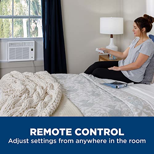 GE Window Air Conditioner Unit, 6,000 BTU for Small Rooms up to 250 sq ft. with Adjustable Fan and Cooling Settings