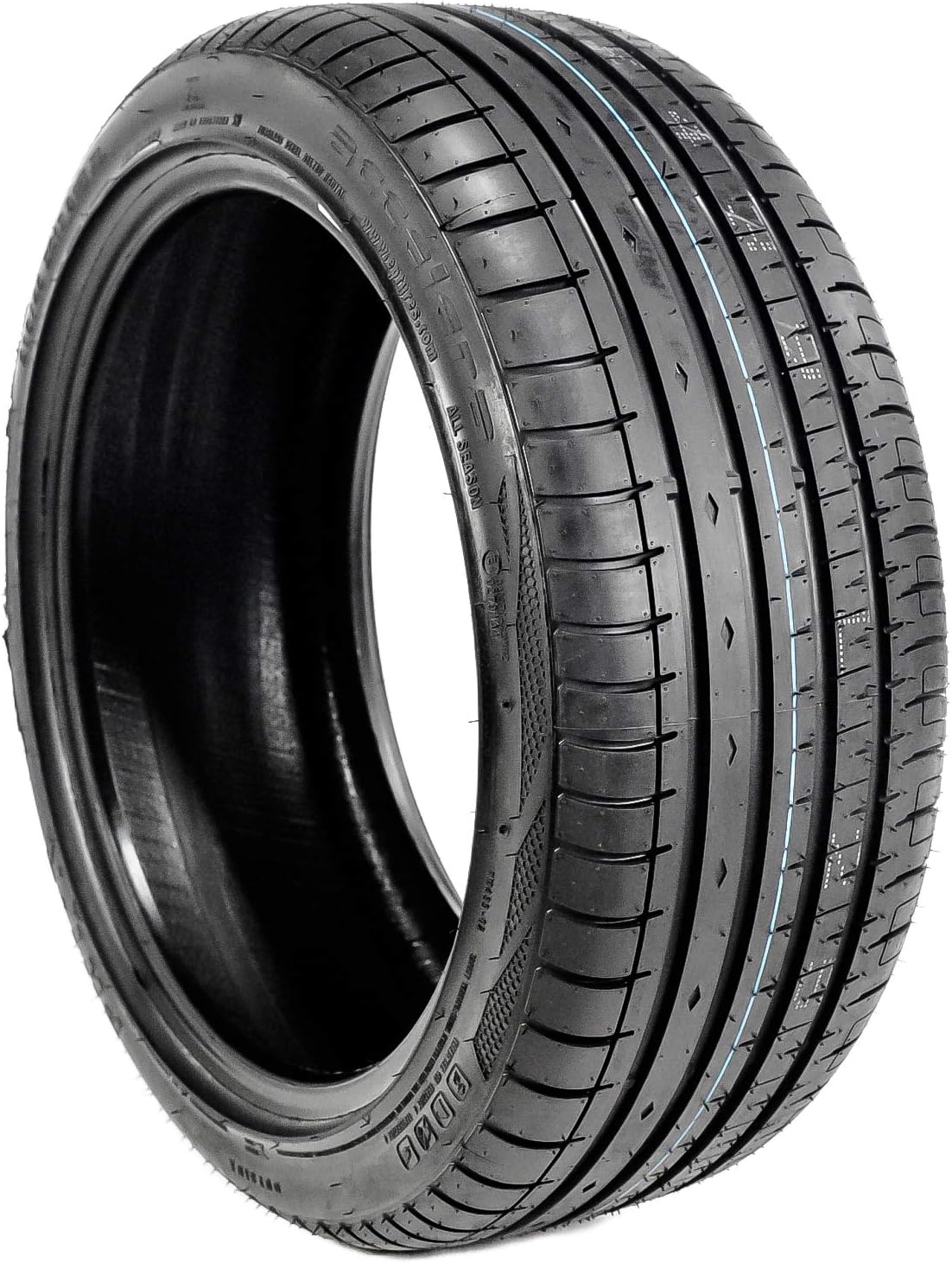 Accelera Phi-R All-Season High Performance Radial Tire-245/50R17 245/50ZR17 245/50/17 245/50-17 99W Load Range XL 4-Ply BSW Black Side Wall