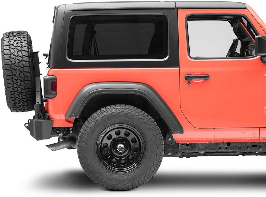 Barricade Extreme HD Rear Bumper with Tire Carrier Compatible with 18-22 Jeep Wrangler JL