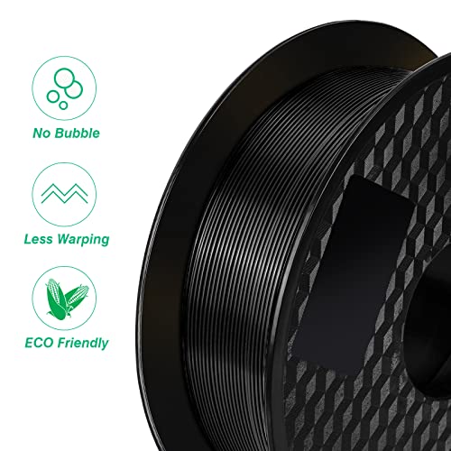 Kingroon PLA 3D Printer Filament, 12Rolls, Dimensional Accuracy +/- 0.03 mm, 12kg Spool(26.4lbs)