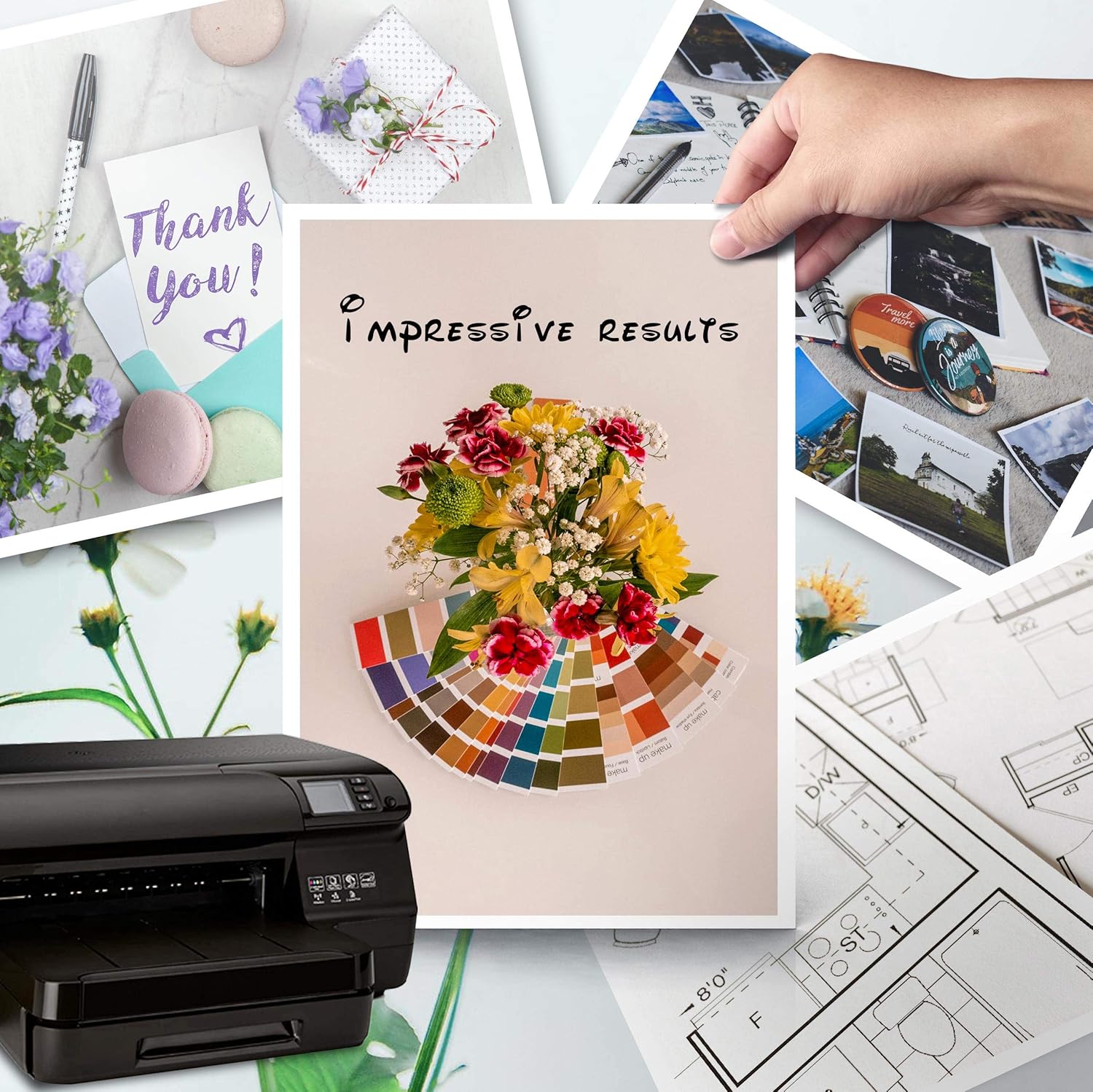 Remanufactured Ink Cartridges Replacements for HP 61 XL Work with Envy 4500 5530 OfficeJet 2620 4630 DeskJet 1000 1010 1050 1510 2050 2510 3000 3050
