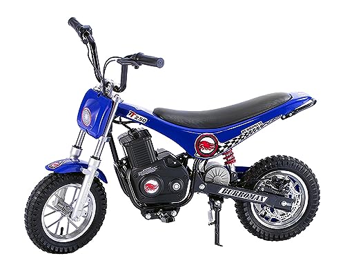 Burromax TT250 Electric Dirt Bike for Kids, 250w 24v 7ah, 2 Speeds, 14 Mph, Up to 150lb Rider, Off-Road Electric Mini Bike