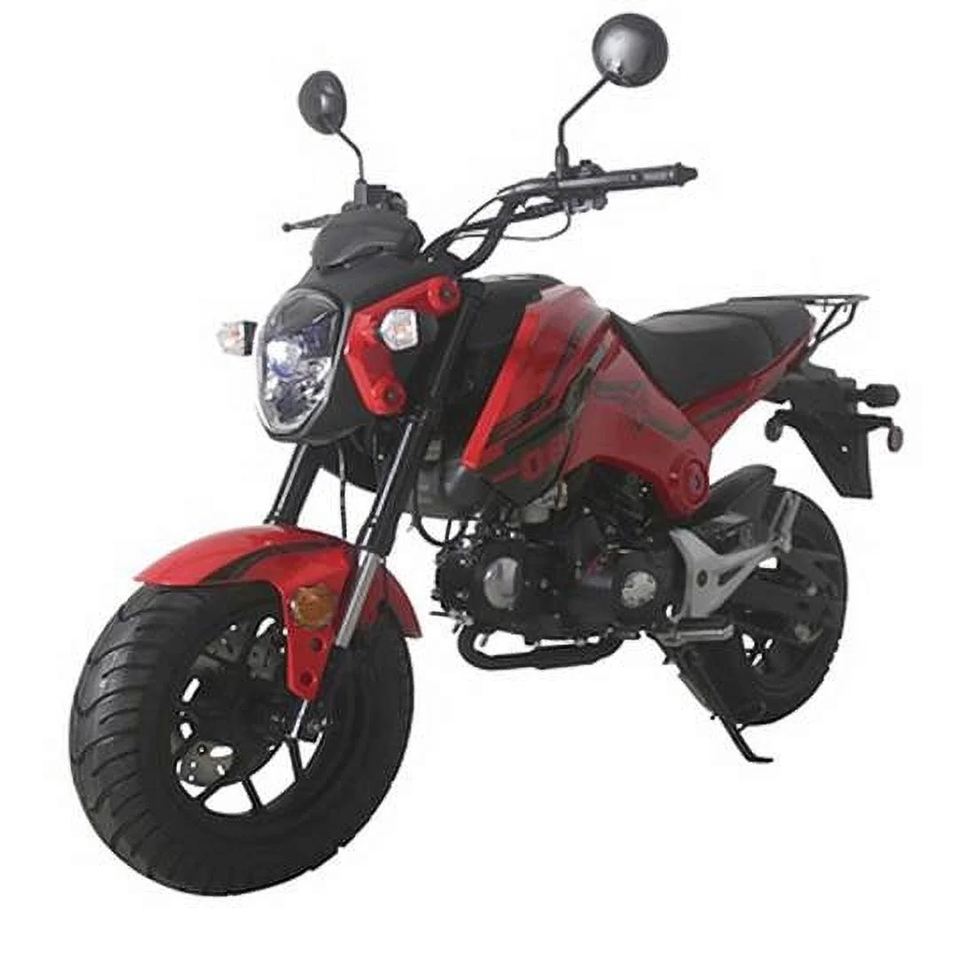 HHH TAO HELLCAT 125cc Motorcycle Bike 125 Dirt Bike 125cc Street Motorcycle Gas Bike Adults Dirtbike | Sporty RED
