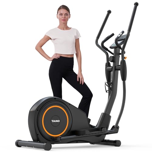 Elliptical Machine, Elliptical Exercise Machine for Home with Hyper-Quiet Magnetic Driving System, Elliptical Trainer
