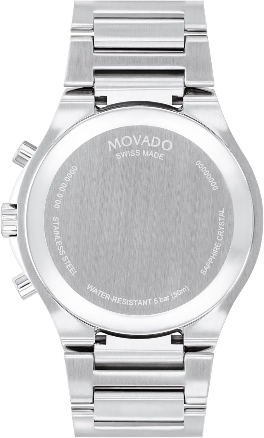 Movado SE Men's Sport Watch - Swiss Quartz Chronograph Movement, Stainless Steel Link Bracelet - 5 ATM Water Resistance
