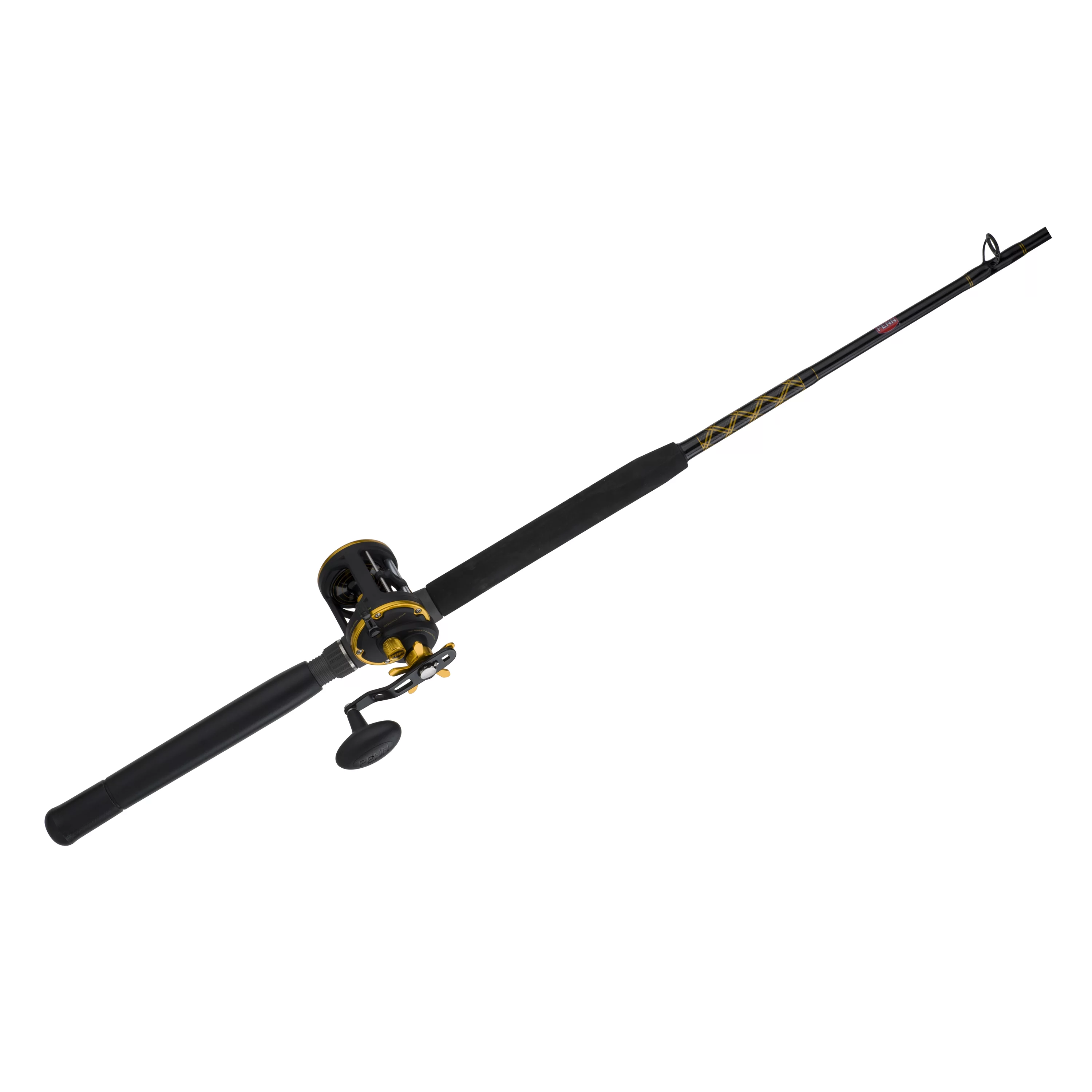 Penn Squall Level Wind Conventional Reel and Fishing Rod Combo