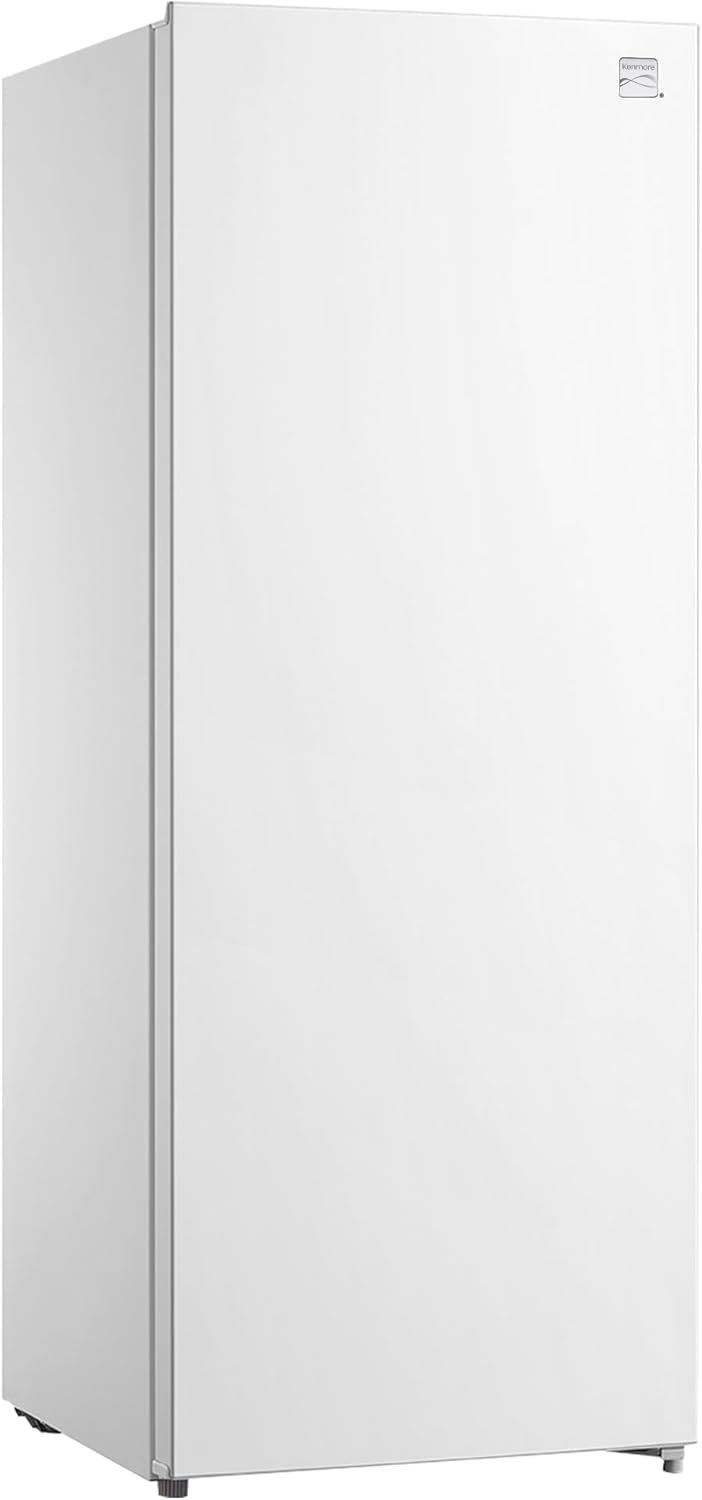 Kenmore KKUF07-W 7 Cu. Ft. (196L) Convertible Refrigerator Ready | Low-Frost | Reversible Door | Manual Defrost | Removable Glass Shelves | White |