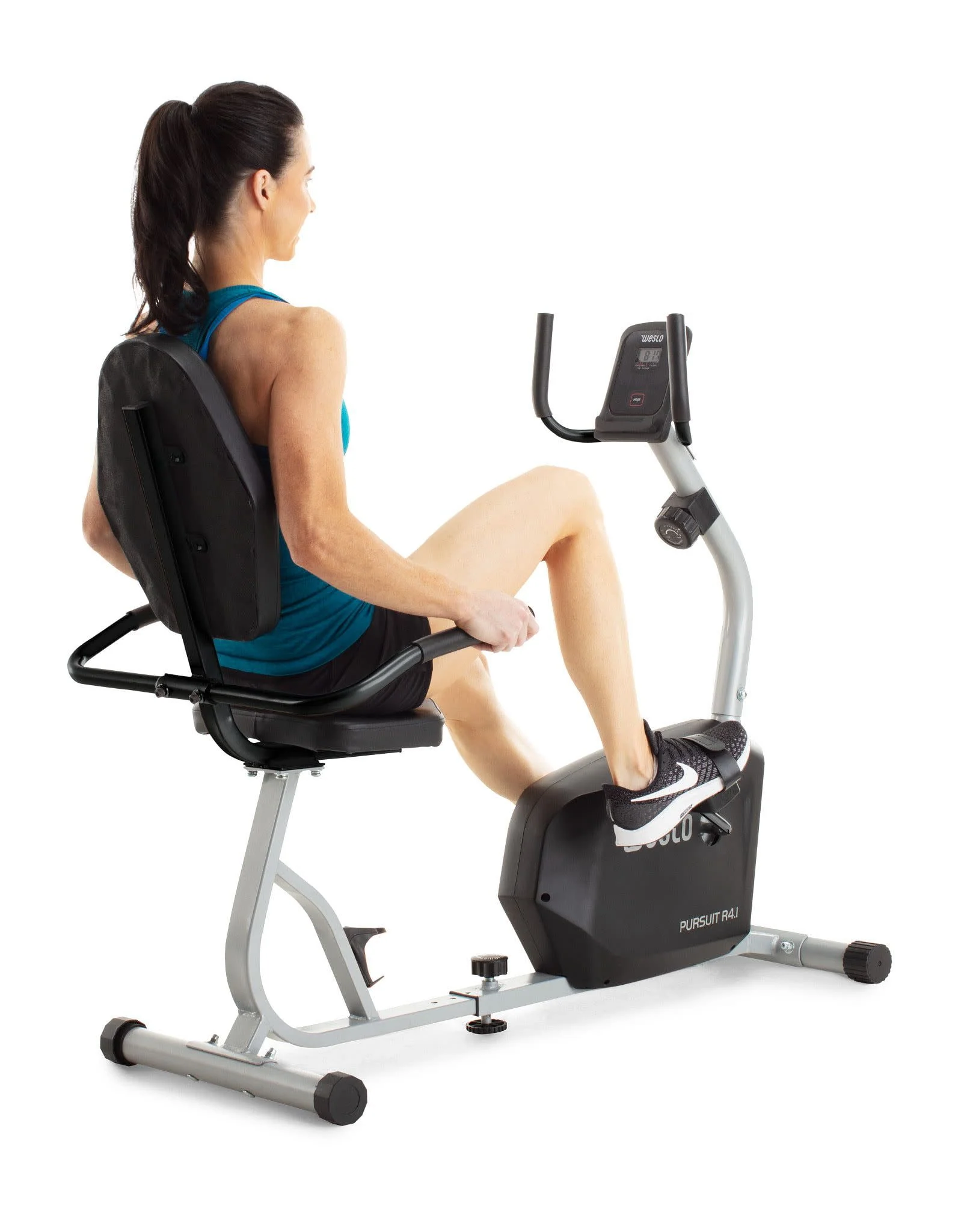 Weslo Pursuit R 4.1 Recumbent Exercise Bike with Inertia-Enhanced Flywheel