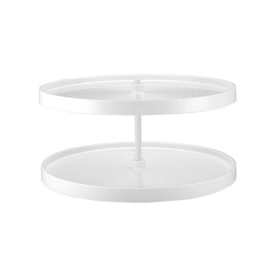 Rev-A-Shelf - LD-2062-28BM-15-1 - 28x22 Almond Polymer Full Circle Lazy Susan 2-Shelf