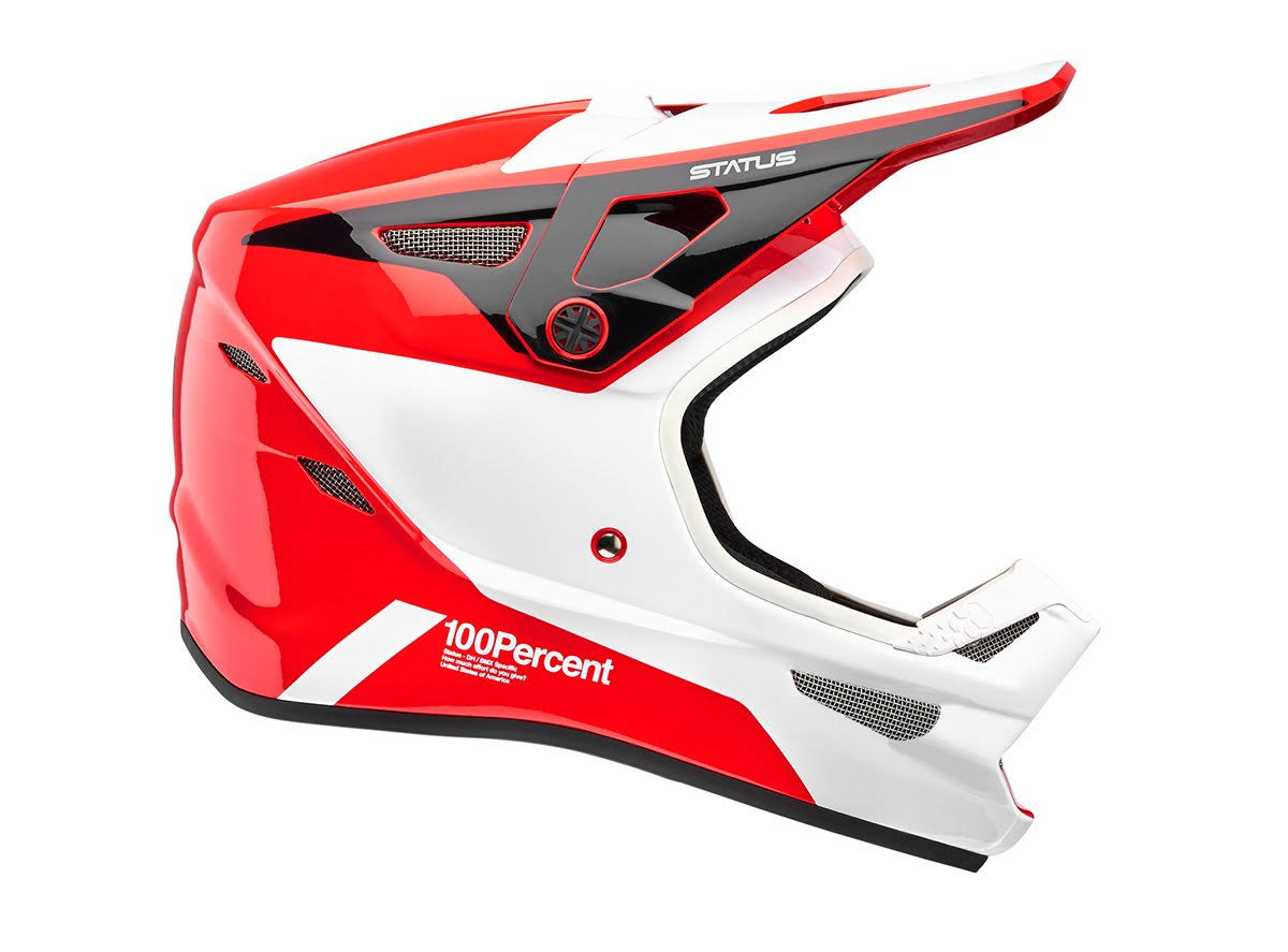 100% Status Helmet Carby/Charcoal, M