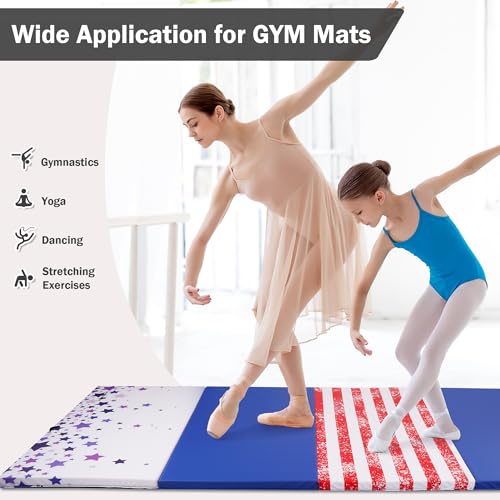 Extra Thick Folding Exercise Gymnastics Mat