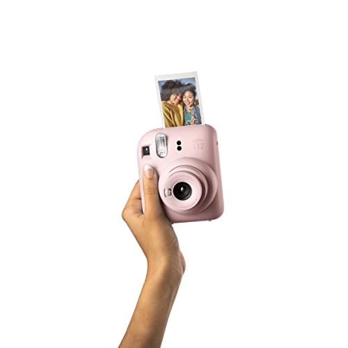 Fujifilm Instax Mini 12 Instant Camera Bundle with Fujifilm Instax Mini Instant Film Value Pack (60 Sheets) with Accessories Including Protective