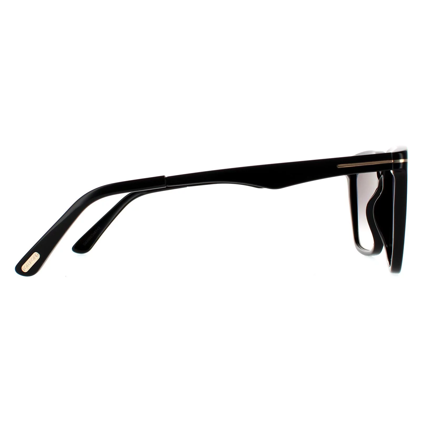 Tom Ford Garrettt Smoke Gradient Square Men's Sunglasses FT0862 01B 56