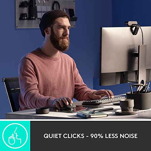Logitech MX Keys S Combo - Performance Wireless Keyboard and Mouse with Palm Rest, Customizable Illumination, Fast Scrolling, Bluetooth, USB C