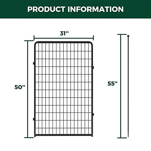 FXW Rollick Dog Playpen for Yard, RV Camping, 32 inch 16 Panels for Small and Medium Dogs│Patented