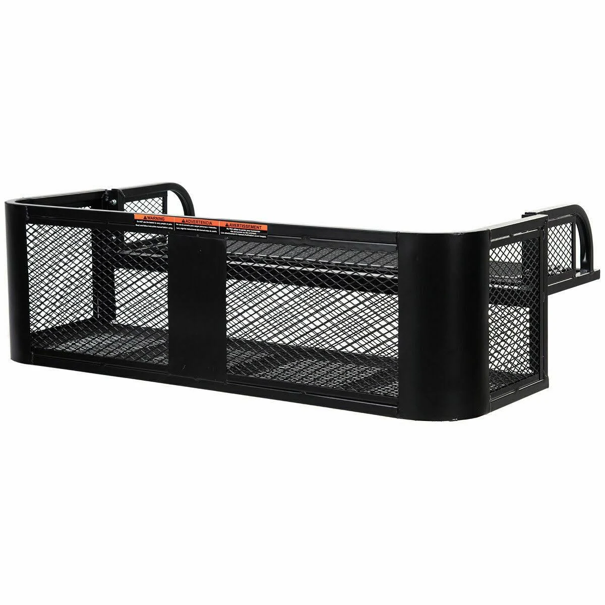 Apontus ATV UTV Universal Rear Drop Basket Rack Steel Cargo Hunting