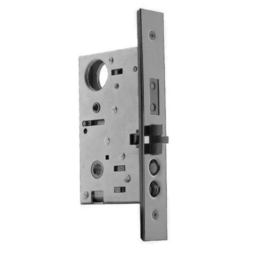 Baldwin 6321190L 2.5 in. Left Handed Residential Entrance Emergency Egress Mortise Lock with Backset - Satin Black