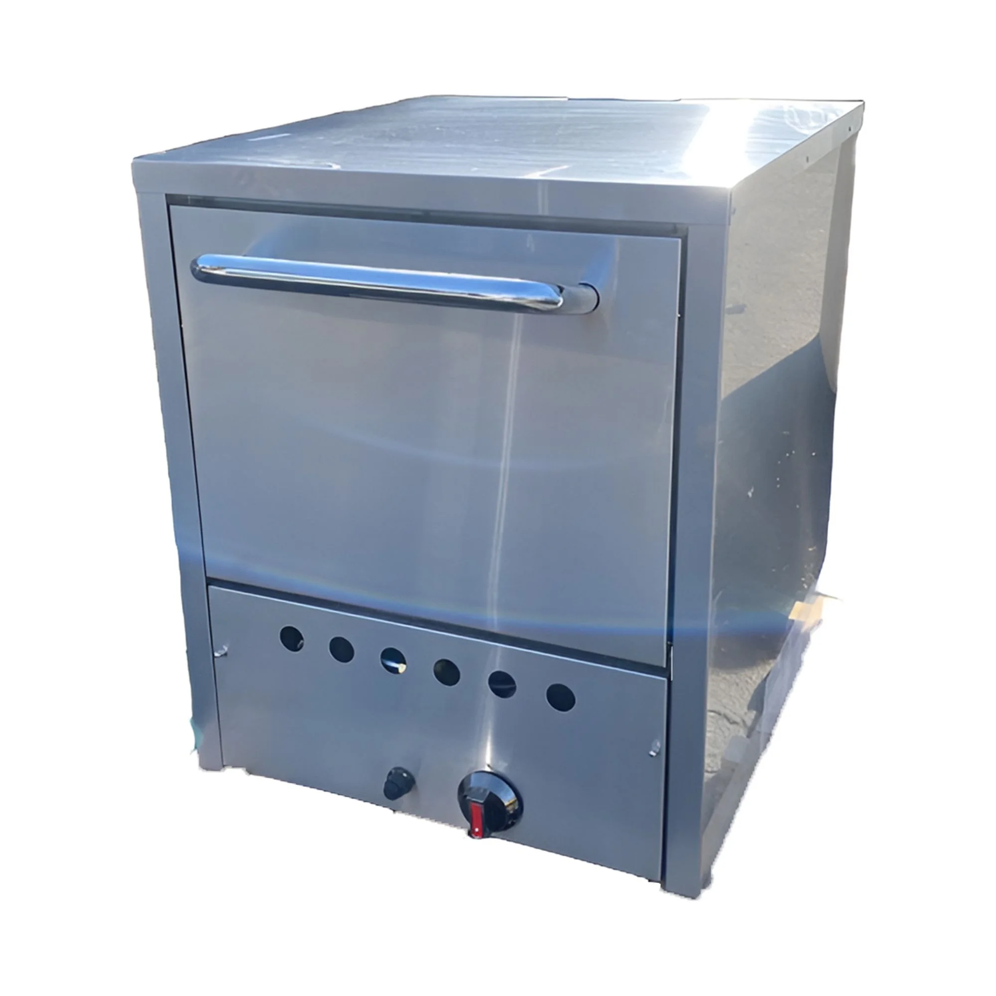 19 in. Commercial Countertop Pizza Oven, 200W Gas Pizza Oven, Bakery , NSF