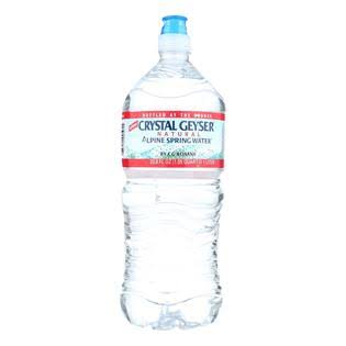 Crystal Geyser Alpine Spring Water - Case of 15 - 33.8 fl oz.