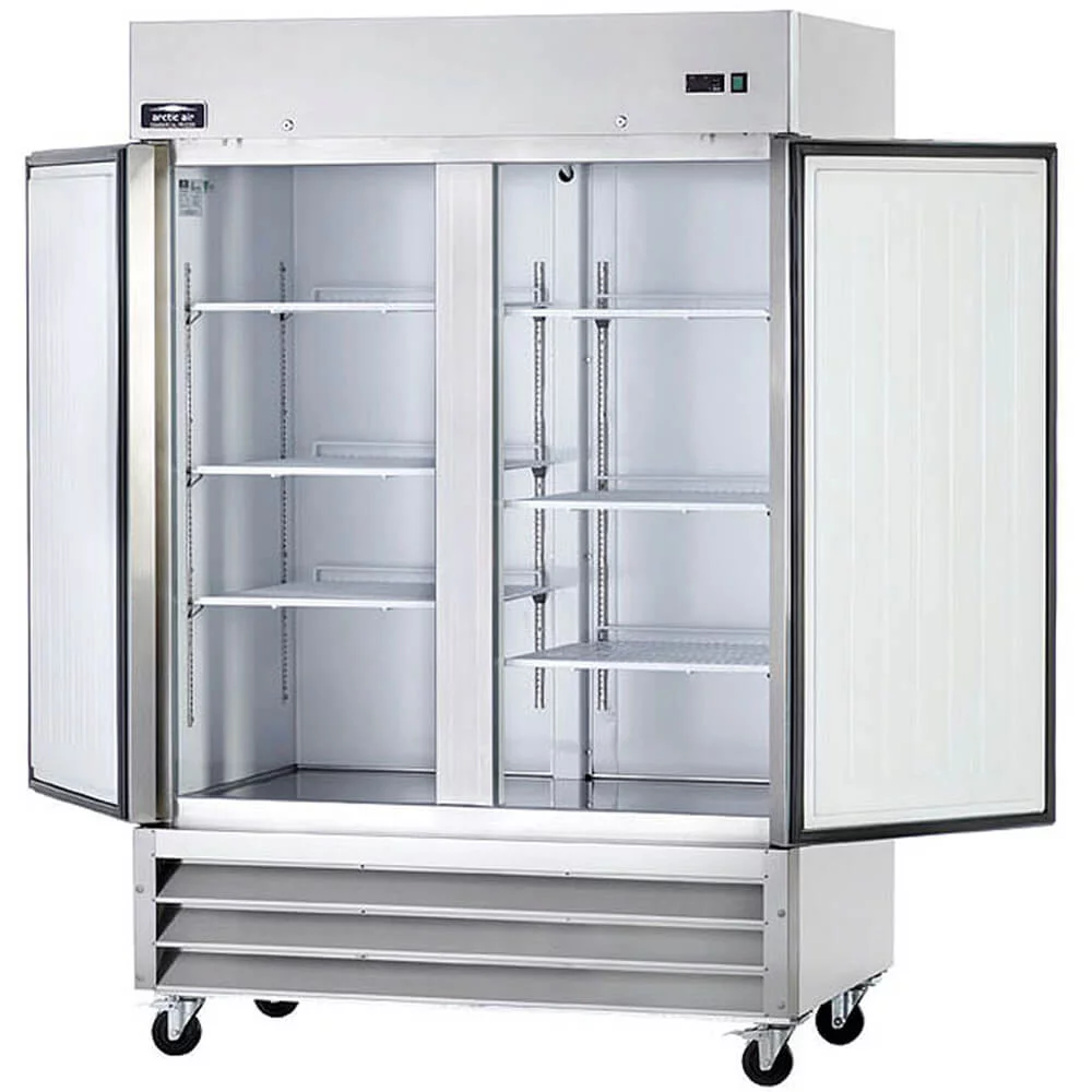 Arctic Air AF49 Two Section Reach-in Commercial Freezer - 49 cu. ft.