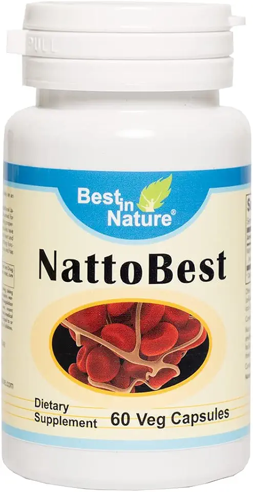 NattoBest™ - Supports Heart Health and Promotes Healthy Circulation, with nattokinase