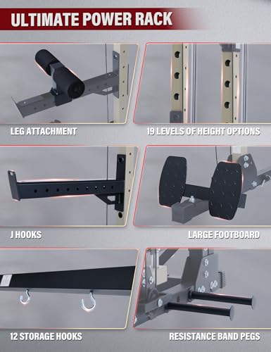 Major Fitness Drone3 Smith△ Machine – All-in-One Home Gym Squat Rack with Weight Bar