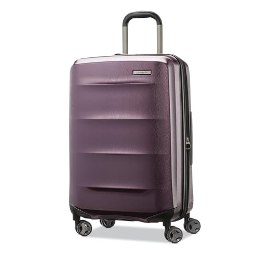 Samsonite Carry-On Pro Front Pocket Hardside Expandable 21-Inch Octiv Luggage: Durable & Impact Resistant, 360° Aero Trac Spinner Wheels