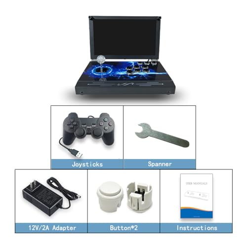 30000 in 1 Portable Arcade Game Console 14-inch HD Screen Single Player Pandoras Box 70S