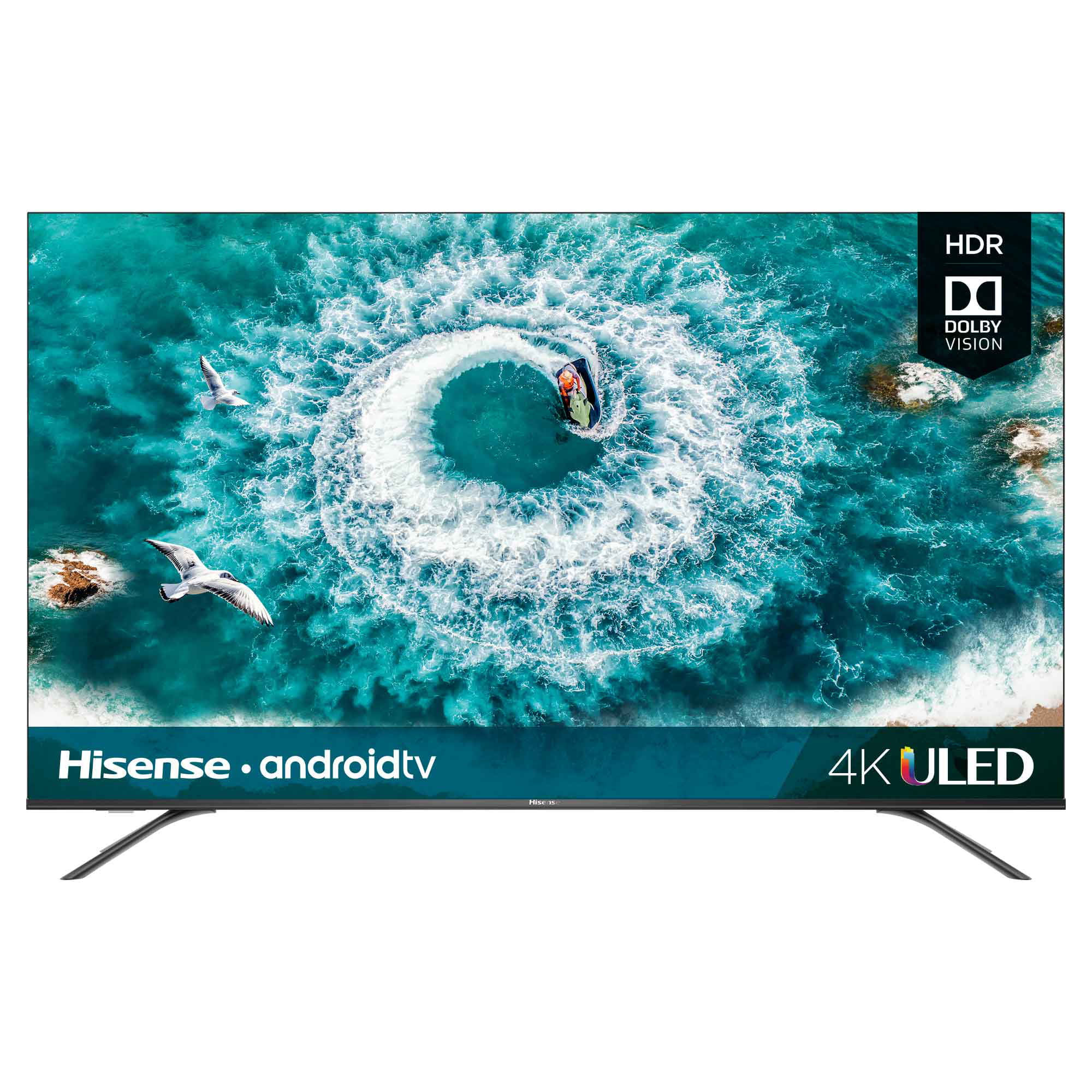 Hisense 65" Class 4K Ultra HD (2160P) HDR10 Android Smart LED TV (65H8F) - Curated Treasures Market