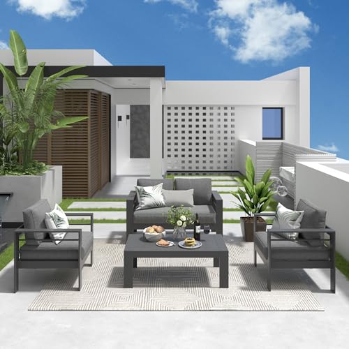 Solaste Aluminum Patio Furniture Set