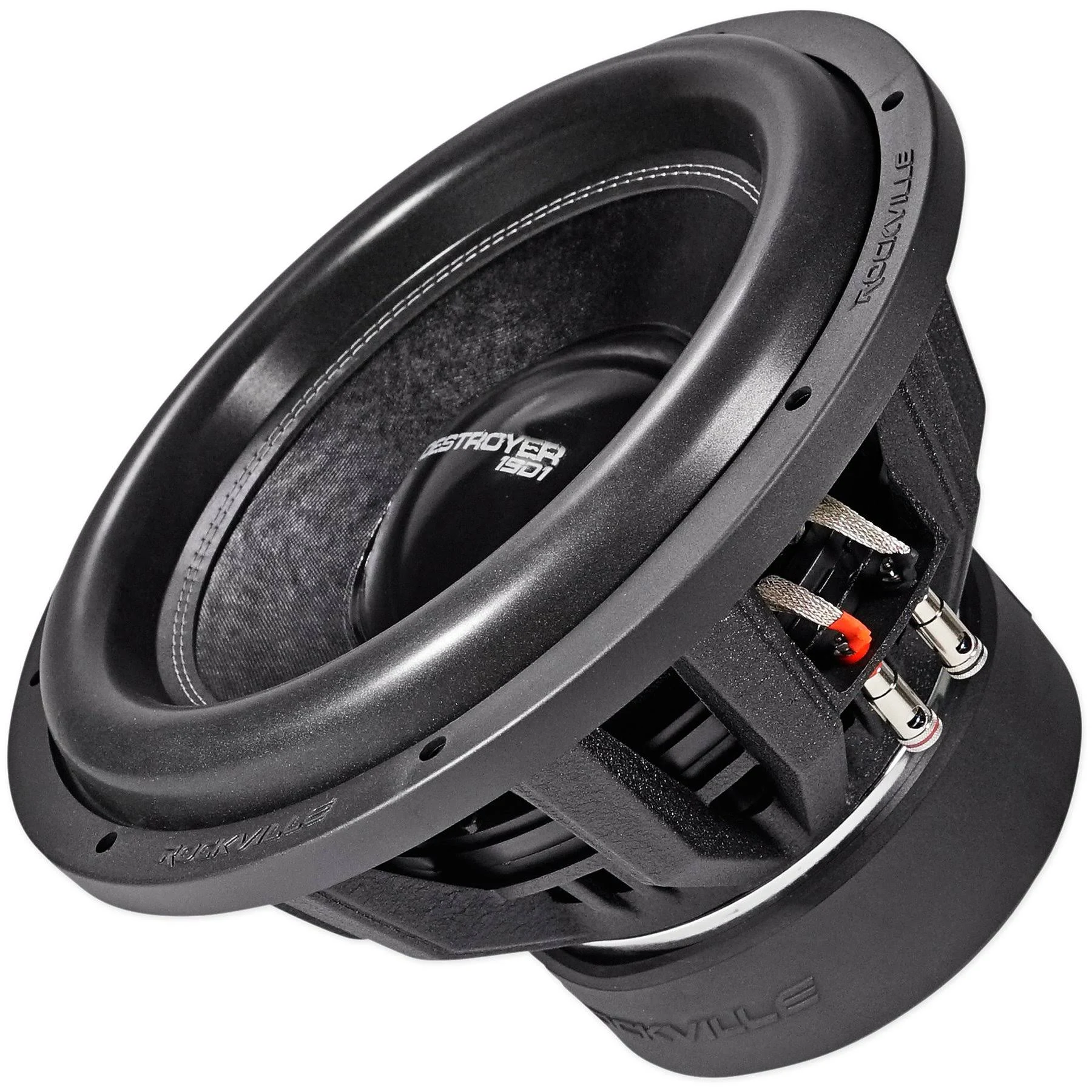 Rockville Destroyer 15D1 15x22 Competition Car Audio Subwoofer w/USA Voice Coils!