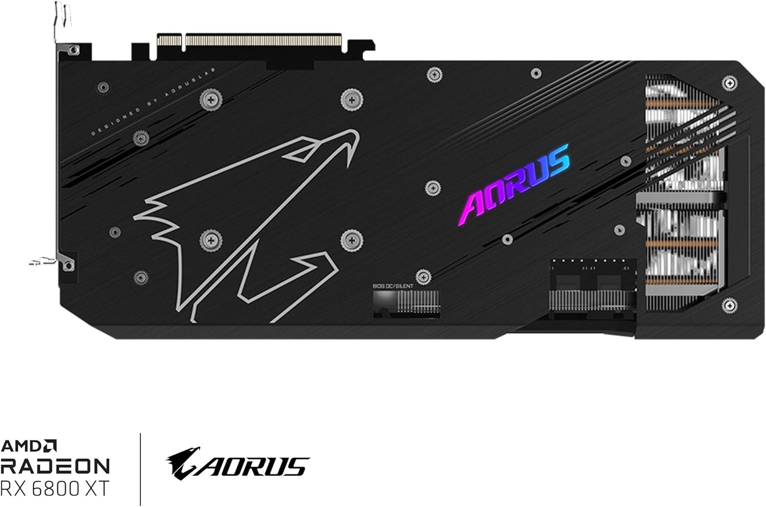 AORUS Radeon RX 6800 XT Master 16G Graphics Card, MAX-Covered Cooling, 16GB 256-bit GDDR6, GV-R68XTAORUS M-16GD Video Card