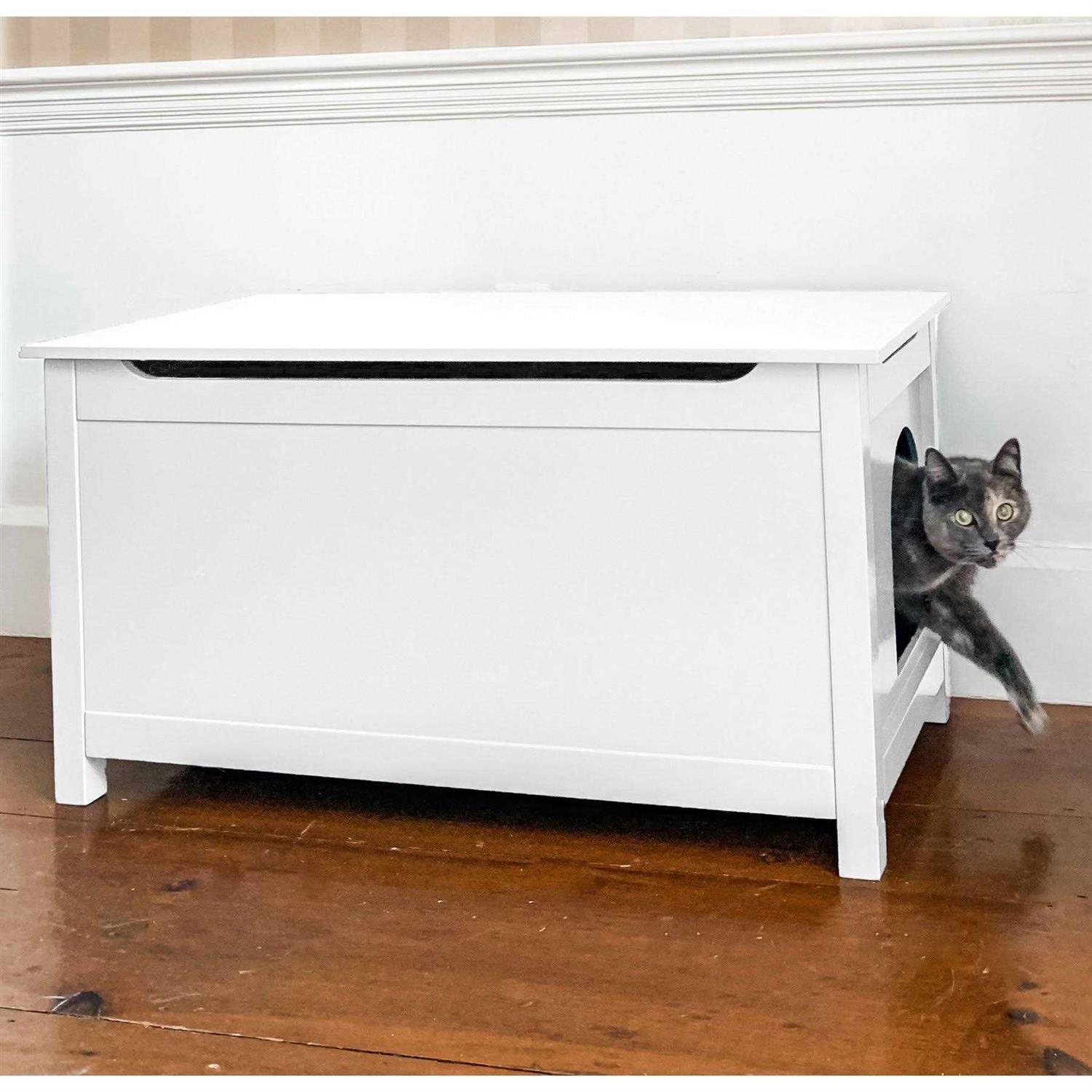 Designer Pet Products Parker Designer Catbox Litter Box Enclosure - Pet Supplies online store