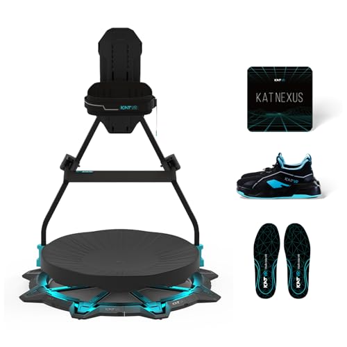 KAT Walk C2 CORE VR Treadmill | 360° Omnidirectional Walking Pad for Immersive Gaming & Home Fitness | Compatible with SteamVR, Oculus