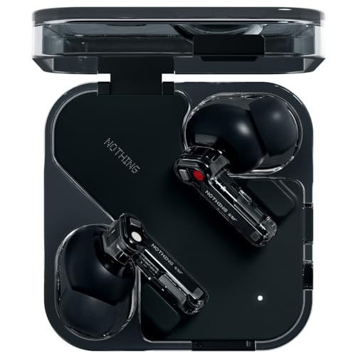 Nothing Ear Wireless Earbuds with ChatGPT Integration, Smart ANC, Hi-Res Audio with LDAC & LHDC, 11mm Dynamic Bass Boost, 40.5H Playtime