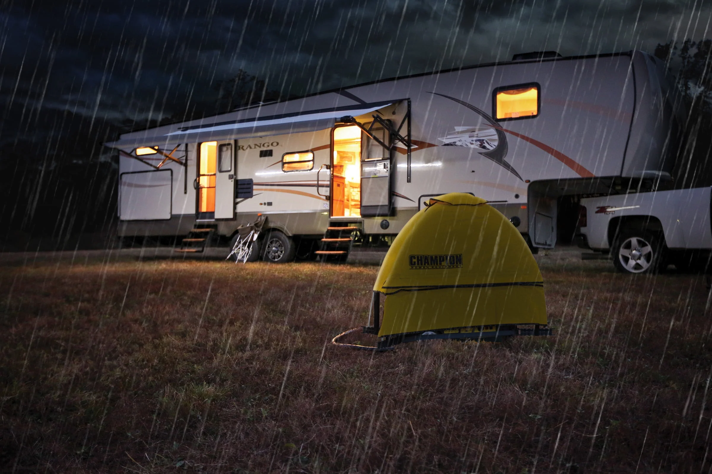 Champion Power Equipment Storm Shield Severe Weather Inverter Generator Cover by GenTent for 2000 to 11,000-Watt Inverters