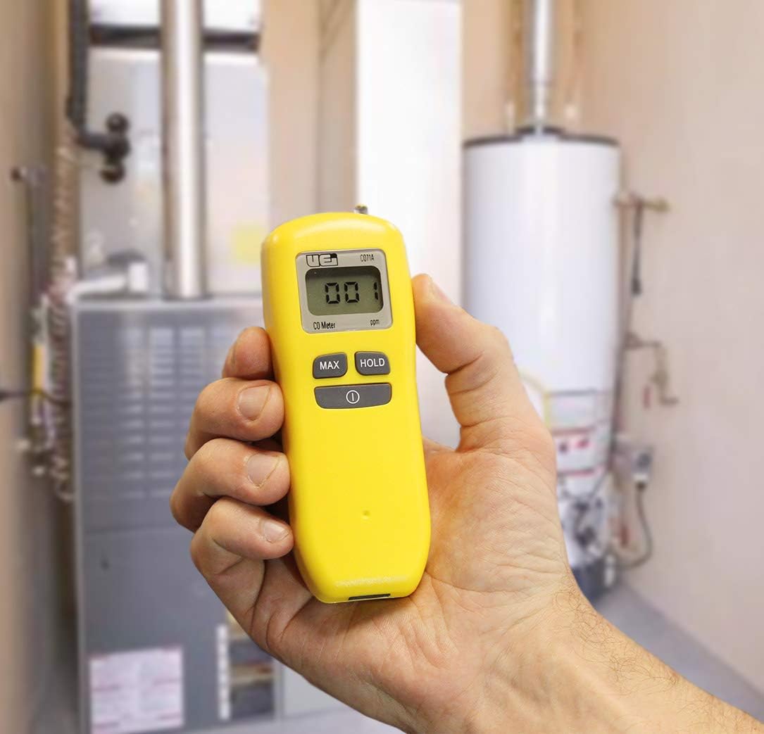 UEi Test Instruments CO71A Handheld Digital Carbon Monoxide Detector, Portable CO Meter 0～999ppm Range