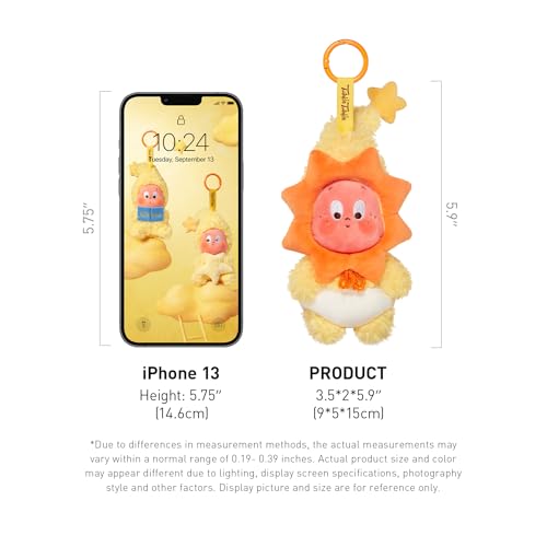 POP MART We are Twinkle Twinkle Series-Plush Pendant Blind Box, 6PCs Twinkle Twinkle Blind Box Figures