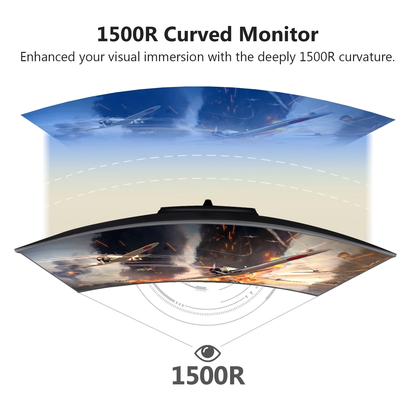 Z-EDGE UG30 30-Inch Curved Gaming Monitor 200Hz 1ms 21:9 Ultrawide 2560x1080 HDMI DP Port RGB