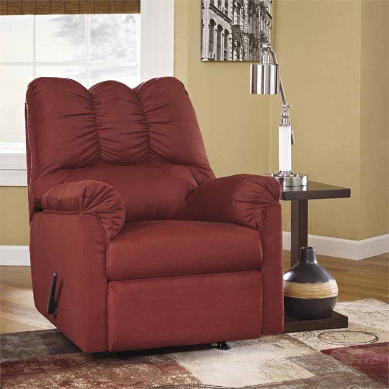 Darcy Rocker Recliner in Salsa Signature Design by Ashley Furniture