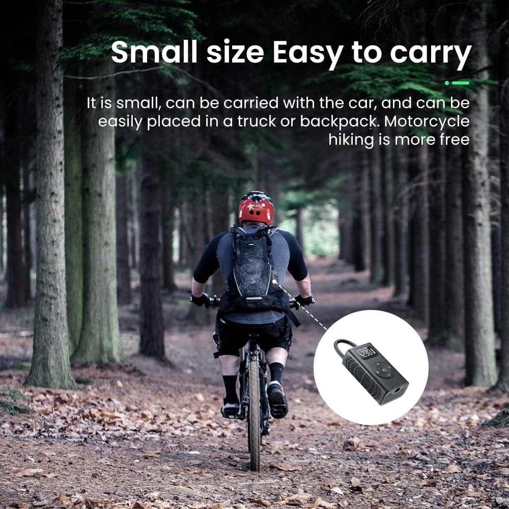 iSinofc Tire Inflator Portable Air Compressor