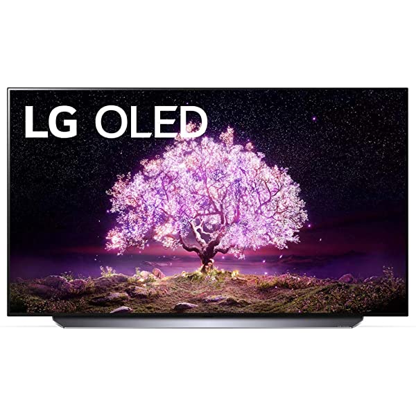 LG OLED65C1PUB 65 Inch 4K Smart OLED TV with AI ThinQ (2021 Model) Bundle with Premium 4 YR CPS Enhanced Protection Pack