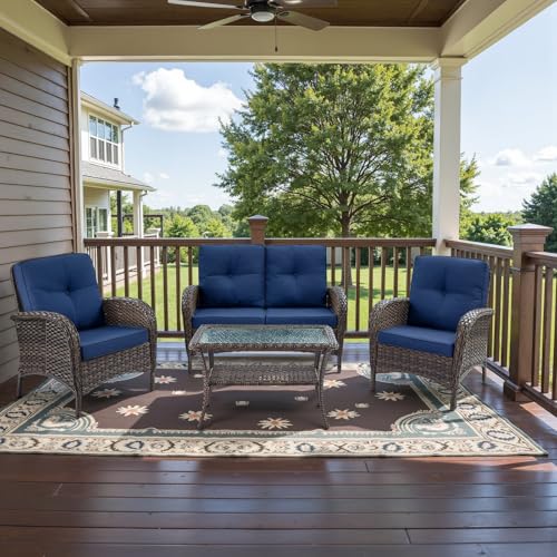 Patio Club Chair Wicker Chairs