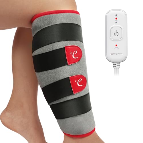 Comfytemp Leg Heating Pad for Pain Relief, FSA HSA Eligible Wearable Heating Pad for Legs and Calf, Birthday Gifts for Women/Men
