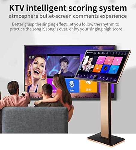 New Chinese Karaoke Machine KV-V5 Karaoke Player with Reverb Wireless Microphone, 22-inch capacitive Touch Screen