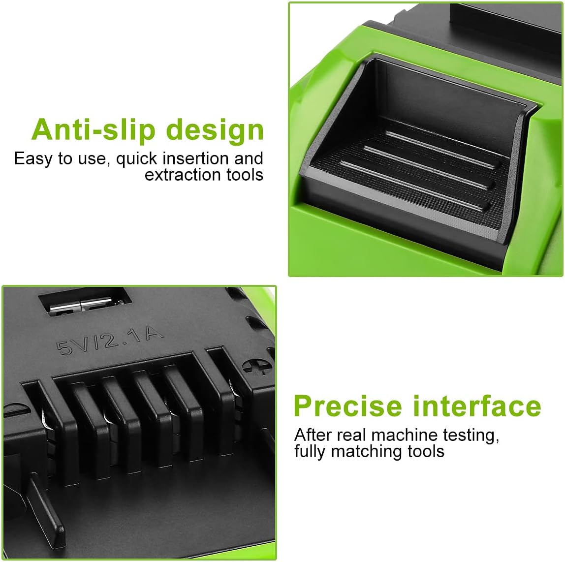 Energup 29462 Replacement 40V GreenWorks Battery for GreenWorks 40V G-MAX Battery 29252 20202 22262 25312 25322 20642 22272 27062 21242 GreenWorks